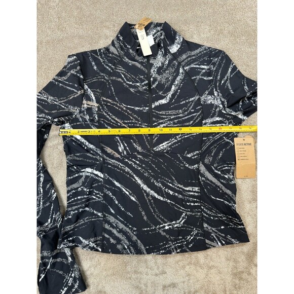Victoria Secret PINK ULTIMATE HALF-ZIP JACKET Compression Women workout Size L - Picture 9 of 15